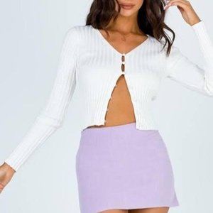 Open Buttoned Cardigan